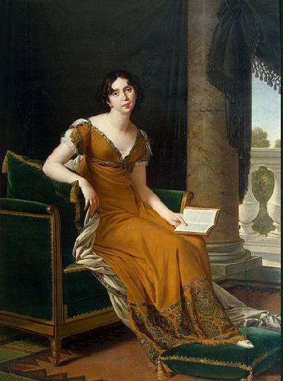 Robert Lefevre Baronne Elisabeth Alexandrovna Stroganoff oil painting image
